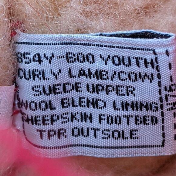 Bearpaw Boo Toddler Electric Pink Shaggy Boots - Picture 8 of 10